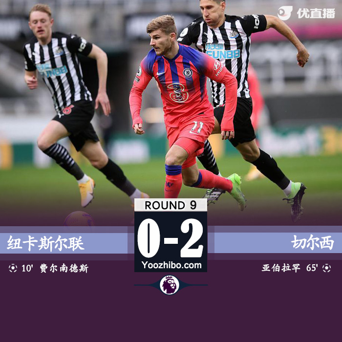 <a href=/zuqiubofang/chelsea/ target=_blank class=infotextkey>切尔西</a>2-0纽卡斯尔