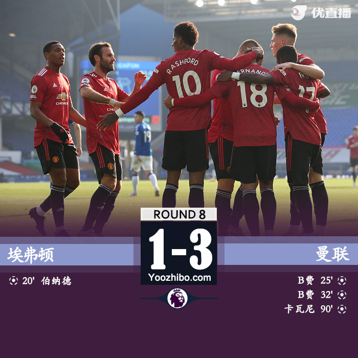 <a href=/zuqiubofang/manlian/ target=_blank class=infotextkey>曼联</a>3-1埃弗顿 